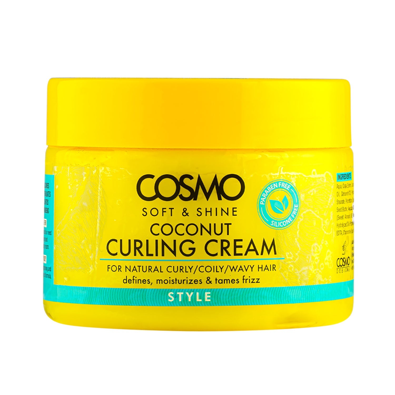 Cosmo Soft & Shine Coconut Curling Cream Style “ 325G